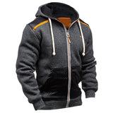 INCERUN Autumn Hoodies Men Hombre Zipper Jacket Hoodie Sweatshirt Slim Fit Hoody Coat Pullover Coat Men Winter Clothes - one46.com.au