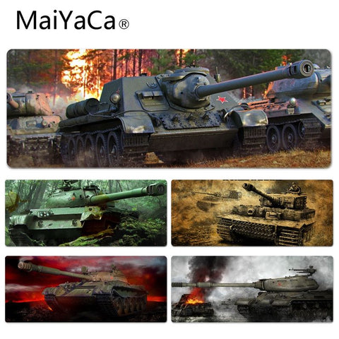 MaiYaCa  World of Tanks Tanks Keyboard Gaming MousePads Size for 30x90x0.2cm Gaming Mousepads - one46.com.au