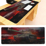 MaiYaCa  World of Tanks Tanks Keyboard Gaming MousePads Size for 30x90x0.2cm Gaming Mousepads - one46.com.au