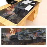 MaiYaCa  World of Tanks Tanks Keyboard Gaming MousePads Size for 30x90x0.2cm Gaming Mousepads - one46.com.au