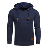 Solid Color Hooded Sweatshirt clothes Men Classic fashion Pullovers Long Sleeve hooded Hoodies 2018 Autumn Winter New tracksuits - one46.com.au