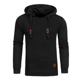 Solid Color Hooded Sweatshirt clothes Men Classic fashion Pullovers Long Sleeve hooded Hoodies 2018 Autumn Winter New tracksuits - one46.com.au