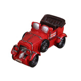Nostalgic Art Classic Car Model Figurines Home Office Desktop Decor Classic Hand Made Old Car Model Crafts Piggy Bank Money Box - one46.com.au