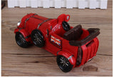 Nostalgic Art Classic Car Model Figurines Home Office Desktop Decor Classic Hand Made Old Car Model Crafts Piggy Bank Money Box - one46.com.au