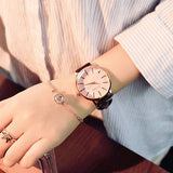 Polygonal dial design women watches luxury fashion dress quartz watch ulzzang popular brand white ladies leather wristwatch - one46.com.au