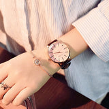 Polygonal dial design women watches luxury fashion dress quartz watch ulzzang popular brand white ladies leather wristwatch - one46.com.au