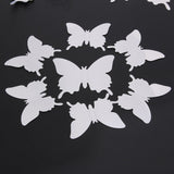 12Pcs/lot 3D Mirror Wall Stickers Butterflies Decoration PVC Art Sticker Living Room Bedroom Adhesive Wall Pappers - one46.com.au