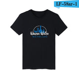 LUCKYFRIDAYF Walter White in Meth Labs New Short Sleeve Funny T Shirt Men with 2016 Men Fashion Tshirts Brand Cotton Tee Shirts - one46.com.au