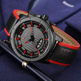 CURREN Men Watches Fashion Brand Luxury Waterproof Male Army Military Quartz Watch Man Leather Sport Wrist Watch Clock - one46.com.au