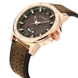 CURREN Men Watches Fashion Brand Luxury Waterproof Male Army Military Quartz Watch Man Leather Sport Wrist Watch Clock - one46.com.au