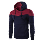 Winter Hoodies Men Sudaderas Hombre Hip Hop Mens Hoodie Decorative Pocket Patchwork Sweatshirt LM58 - one46.com.au
