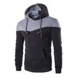Winter Hoodies Men Sudaderas Hombre Hip Hop Mens Hoodie Decorative Pocket Patchwork Sweatshirt LM58 - one46.com.au