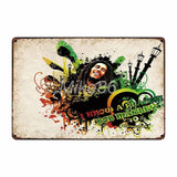 [ Mike86 ] Bob Marley Music Metal Tin Sign Room Decor Vintage Wall Craft For Pub Home 20*30 CM FG-218 - one46.com.au