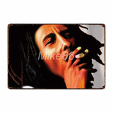 [ Mike86 ] Bob Marley Music Metal Tin Sign Room Decor Vintage Wall Craft For Pub Home 20*30 CM FG-218 - one46.com.au