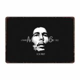 [ Mike86 ] Bob Marley Music Metal Tin Sign Room Decor Vintage Wall Craft For Pub Home 20*30 CM FG-218 - one46.com.au