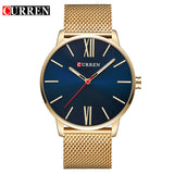 Relogio Masculino Men's Fashion Casual Business Wristwatches Curren Watches Men Brand Luxury Full Steel Quartz Watch Male Clock - one46.com.au