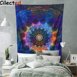 Indian Mandala Tapestry Hippie Home Decorative Wall Hanging Tapestries Boho Beach Towel Yoga Mat Bedspread Table Cloth 200x148cm - one46.com.au