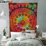 Indian Mandala Tapestry Hippie Home Decorative Wall Hanging Tapestries Boho Beach Towel Yoga Mat Bedspread Table Cloth 200x148cm - one46.com.au