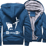 2019 Breaking Bad Men's jackets Hip Hop coats thick zip keep warm hoodies I Am The One Who Knocks Heisenberg sweatshirts Homme - one46.com.au