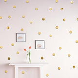 100pcs mirror wall sticker Round Acrylic Mirror Wall Stickers DIY Home Background Decor Removable wall stickers for kids rooms - one46.com.au
