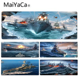 MaiYaCa  World of Warship Beautiful Anime Mouse Mat Size for 30x90x0.2cm Gaming Mousepads - one46.com.au