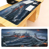 MaiYaCa  World of Warship Beautiful Anime Mouse Mat Size for 30x90x0.2cm Gaming Mousepads - one46.com.au