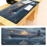 MaiYaCa  World of Warship Beautiful Anime Mouse Mat Size for 30x90x0.2cm Gaming Mousepads - one46.com.au