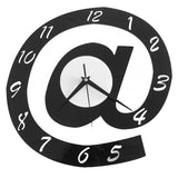 Letter Shape 3D Digital Wall Clock Big Silent Acrylic Pointer Clock Ultra Mute Movement Home Decor - one46.com.au