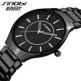 SINOBI Mens Watches Top Brand Luxury Full Steel Wrist Watch Men Watch Waterproof Fashion Men's Watch Clock relojes hombre 2017 - one46.com.au