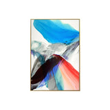 Modern Abstract Colorful Feather Canvas Art Paintings For Living Room Bedroom Posters And Prints Wall Poster Affiche Home Decor - one46.com.au