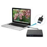 USB 3.0 External DVD Burner Writer Recorder DVD RW Optical Drive CD/DVD ROM Player for Loptop Computer PC High Quality Accessory - one46.com.au