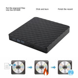 USB 3.0 External DVD Burner Writer Recorder DVD RW Optical Drive CD/DVD ROM Player for Loptop Computer PC High Quality Accessory - one46.com.au