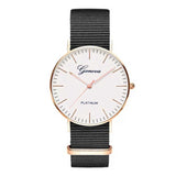 New Brand Women Watches Ultra Thin Canvas Band Quartz Watch Fashion Female Wristwatch Relogio Feminino Zegarek Damski Relojes - one46.com.au