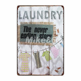 [ Mike86 ] Laundry Room Drop Your Pants Here Funny Metal Sign Home Bar Hotel Wall Painting Plaque Poster Party Bar Decor FG-242 - one46.com.au