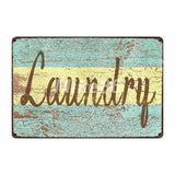 [ Mike86 ] Laundry Room Drop Your Pants Here Funny Metal Sign Home Bar Hotel Wall Painting Plaque Poster Party Bar Decor FG-242 - one46.com.au