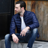 2018 men Casual White Duck Down Jackets male Autumn Winter Warm Coat Man's Ultralight Duck Down Jacket Male Windproof clothing - one46.com.au