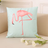 18 Inch Summer Flamingo Cushion Cover Throw Pillow Case Sofa Bed Home Decor Square  Pillow Cover - one46.com.au
