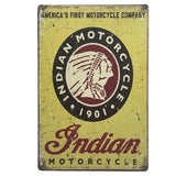 Motor Oil Plaque Vintage Metal Tin Signs Home Bar Pub Garage Gas Station Decorative Iron Plates Wall Stickers Art Poster - one46.com.au