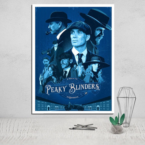 Peaky Blinders Canvas Poster Painting & Calligraphy Wall Painting Movie Poster Canvas Pictures for Living Room Art Print Giclee - one46.com.au