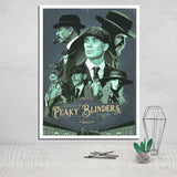 Peaky Blinders Canvas Poster Painting & Calligraphy Wall Painting Movie Poster Canvas Pictures for Living Room Art Print Giclee - one46.com.au