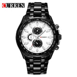 2018 Top Brand Luxury full steel Watch Men Business Casual quartz Wrist Watches Military Wristwatch waterproof Relogio SALE New - one46.com.au