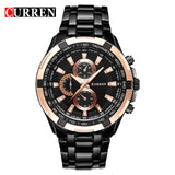 2018 Top Brand Luxury full steel Watch Men Business Casual quartz Wrist Watches Military Wristwatch waterproof Relogio SALE New - one46.com.au