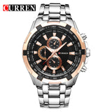 2018 Top Brand Luxury full steel Watch Men Business Casual quartz Wrist Watches Military Wristwatch waterproof Relogio SALE New - one46.com.au
