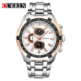 2018 Top Brand Luxury full steel Watch Men Business Casual quartz Wrist Watches Military Wristwatch waterproof Relogio SALE New - one46.com.au