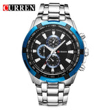 2018 Top Brand Luxury full steel Watch Men Business Casual quartz Wrist Watches Military Wristwatch waterproof Relogio SALE New - one46.com.au