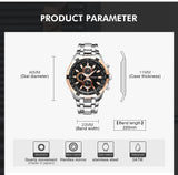 2018 Top Brand Luxury full steel Watch Men Business Casual quartz Wrist Watches Military Wristwatch waterproof Relogio SALE New - one46.com.au