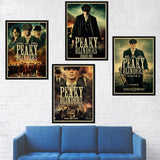 TV series peaky blinders poster wall decor kraft paper print retro poster wall art romm decor - one46.com.au