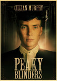 TV series peaky blinders poster wall decor kraft paper print retro poster wall art romm decor - one46.com.au