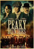 TV series peaky blinders poster wall decor kraft paper print retro poster wall art romm decor - one46.com.au