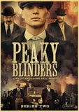 TV series peaky blinders poster wall decor kraft paper print retro poster wall art romm decor - one46.com.au